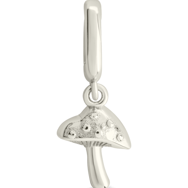 Sterling Silver Mushroom Charm