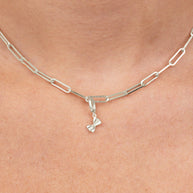 Sterling Silver Pasta Charm