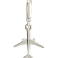 Sterling Silver Airplane Charm