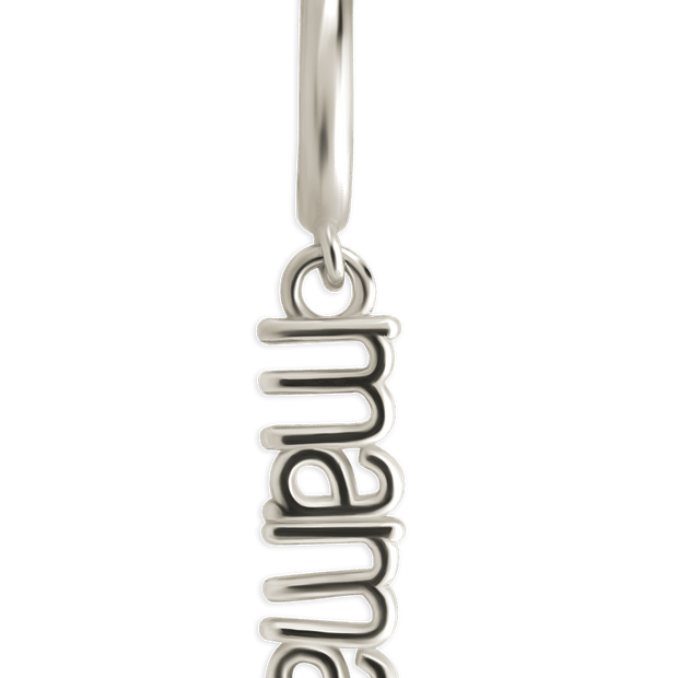 Sterling Silver Mama Charm