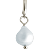 Sterling Silver Baroque Pearl Charm