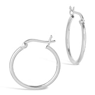 Sterling Silver Hoop Earrings