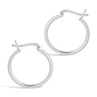 Sterling Silver Hoop Earrings