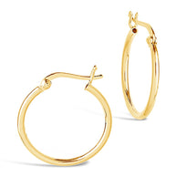 Sterling Silver Hoop Earrings