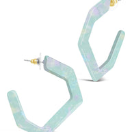 Resin Hex Hoops