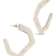 Resin Hex Hoops