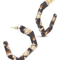 Resin Hex Hoops