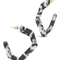 Resin Hex Hoops