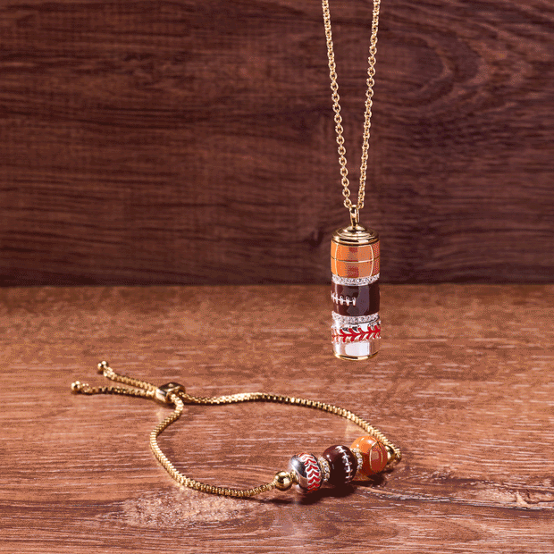Game On Spinner Pendant