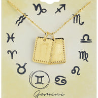 Zodiac Tag Necklace