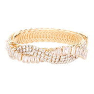 CZ Stone Pave Evening Bracelet