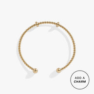 French Rope Charm Bracelet Cuff