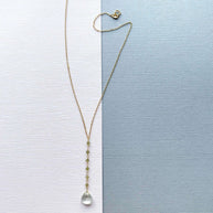 Green Amethyst Mini Yoga Pendant