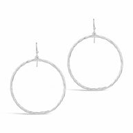 Gold and Silver Dangle Earrings
