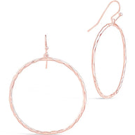 Gold and Silver Dangle Earrings