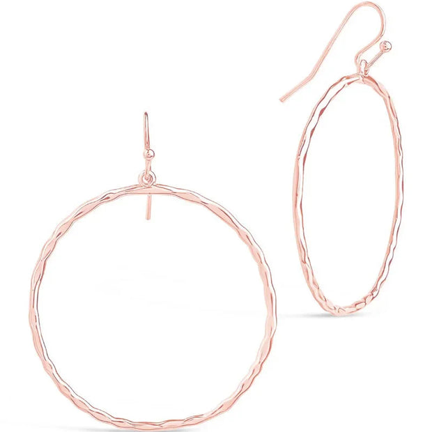 Gold and Silver Dangle Earrings