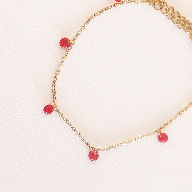 Madison Bracelet in Red