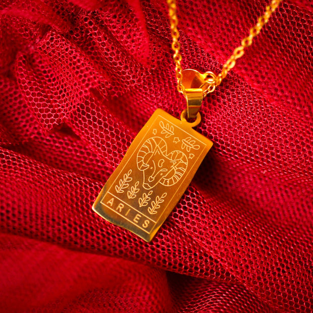 Zodiac Pendant Necklace
