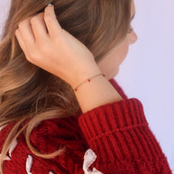 Madison Bracelet in Red