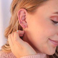 Tiny Heart Flat Back Stud