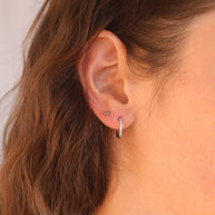 Tiny Heart Flat Back Stud