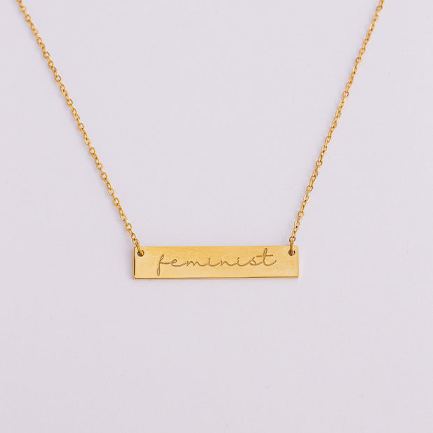 Feminist Necklace