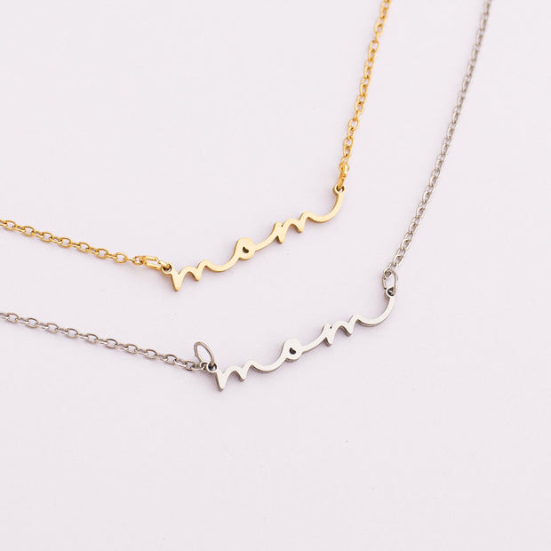 "Mom" Necklace