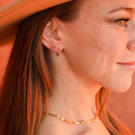 Tri-Dot Flat Back Stud