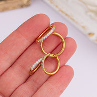 Mini Crystal Hoop