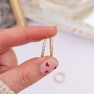 Mini Crystal Hoop
