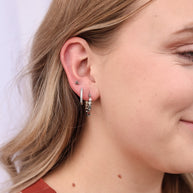 Tri-Dot Flat Back Stud