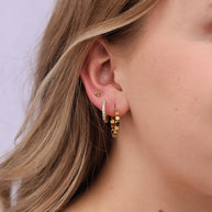 Tri-Dot Flat Back Stud