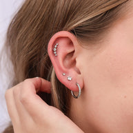Monroe Flat Back Stud