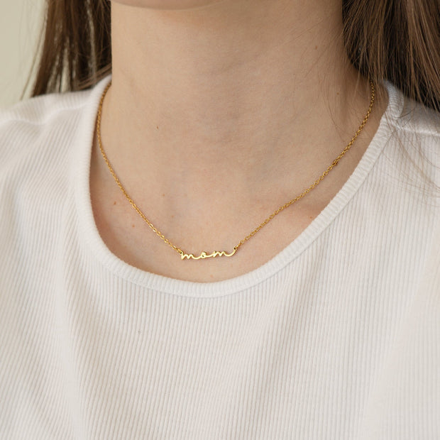 "Mom" Necklace