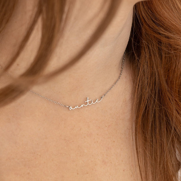 "Auntie" Necklace