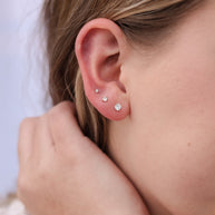 Crystal Flat Back Stud
