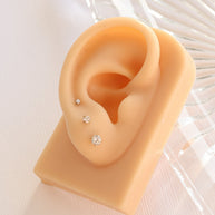 Crystal Flat Back Stud
