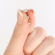 Crystal Flat Back Stud