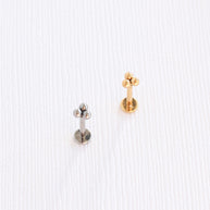Tri-Dot Flat Back Stud