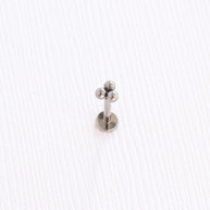 Tri-Dot Flat Back Stud