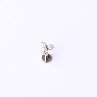 Pearl Trio Flat Back Stud