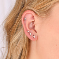 Callie Flat Back Stud
