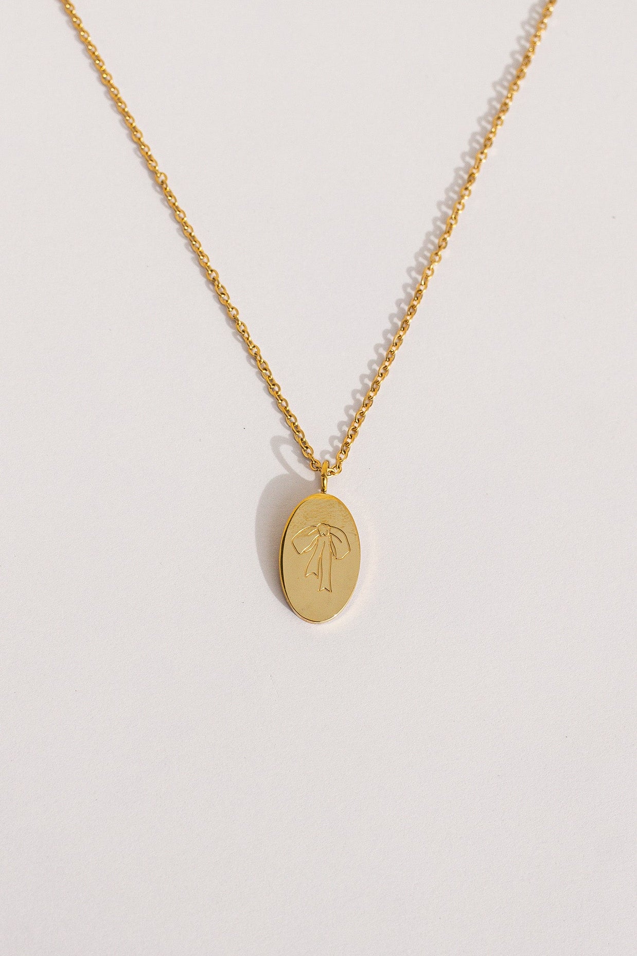 Bow Pendant Necklace