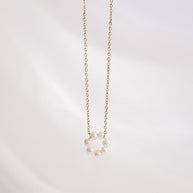 Lucy Necklace in Freshwater Pearl
