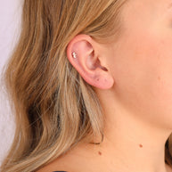 Ophelia Flat Back Stud