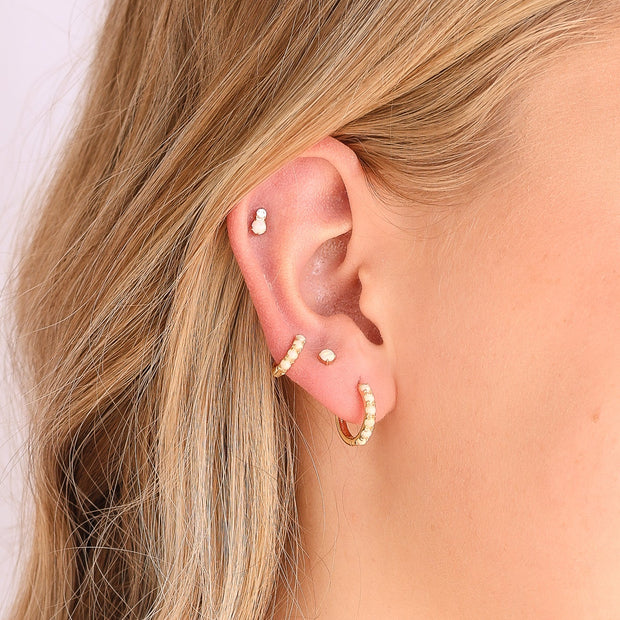 Evangeline Flat Back Stud