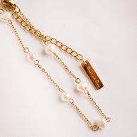 Evelynn Anklet in Freshwater Pearl