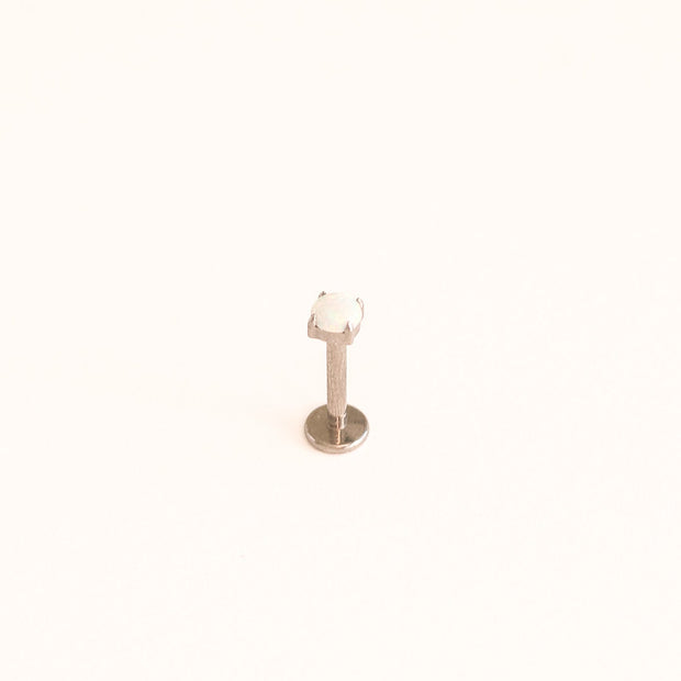 Opal Gem Flat Back Stud