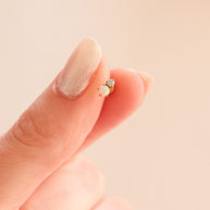 Evangeline Flat Back Stud