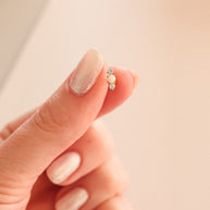 Callie Flat Back Stud
